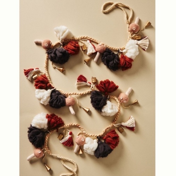 Holiday Wool Garland by Brenn for Anthropologie